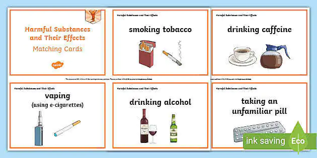 Lesson Plan On Meaning Of Harmful Substances (Basic 2)